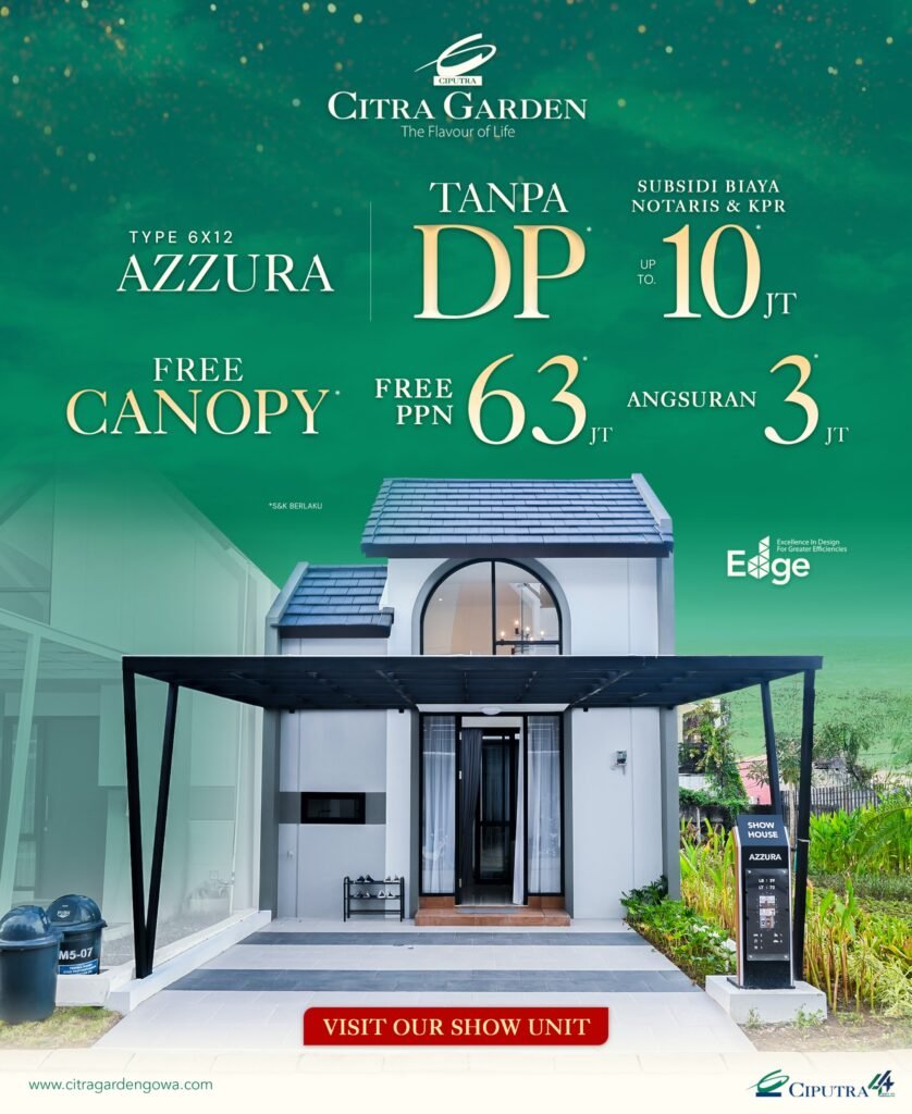 Rumah Makassar 3 Jutaan