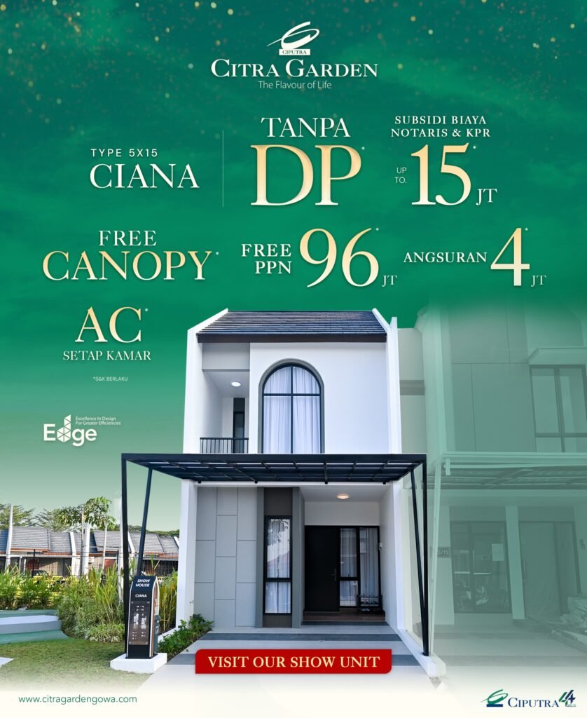 Rumah cicilan 4 Jutaan di Makassar